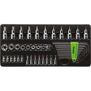 FASANO <b>Socket</b> <b>Set</b> 21 Pc <b>Torx</b> Bit Hex Key Automotive Repair Tool Kit - Product Image 1