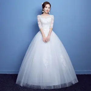 2111 New Fashion abiti da sposa economici personalizzati di alta qualità elegante abito da ballo abito da sposa economico