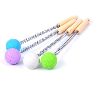 <b>Massage</b> Full Body Reduce Fatigue Pain Manual Beat Golf <b>Ball</b> Back Shoulder Hammer Stick Massager - Product Image 1