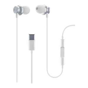 Auriculares con micrófono con cable In Ear Type C Blanco Bianco AUSPARROWTYPECW - Product Image 2