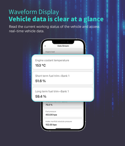 Analisador de Motor OBD2 Sem Fio V011 com 1 Ano de Garantia para Diagnóstico de Carros IOS e Android - Product Image 3