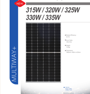 Panel Solar módulo PV Mono 315W 320W 325W 330W 335W sistema de energía Solar paneles - Product Image 2