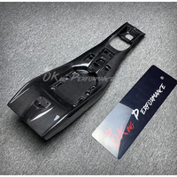 Panneau de base de console centrale en fibre de carbone véritable pour Ferrari 812 Superfast GTS, kit d'intérieur pour Ferrari 812