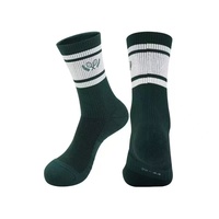 Chaussettes de cyclisme fines pour homme, respirantes, à compression, tricotées, ODM OEM avec logo sur le revers, pour vélo de route et course à pied