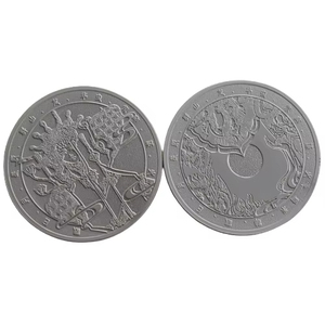 Pièces d'élément Fengshui traditionnelles Pièce <span class=keywords><strong>en</strong></span> <span class=keywords><strong>argent</strong></span> personnalisée Collection de pièces <span class=keywords><strong>en</strong></span> relief au <span class=keywords><strong>prix</strong></span> le plus bas - Product Image 3