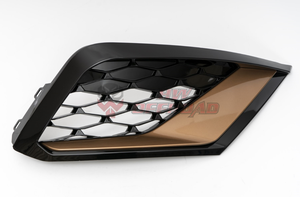 Parrilla Delantera Modificada Lompard para Seat <span class=keywords><strong>Leon</strong></span> 2018 <span class=keywords><strong>Cupra</strong></span> R, Carcasa para Faros Antiniebla, Conversión - Product Image 2