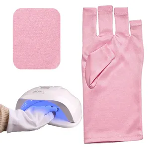 ถุงมือป้องกันรังสียูวีสำหรับทำเล็บ ถุงมือป้องกันรังสี UV สำหรับเครื่องอบเล็บ UV LED อุปกรณ์ทำเล็บเจล MJST01 - Product Image 1