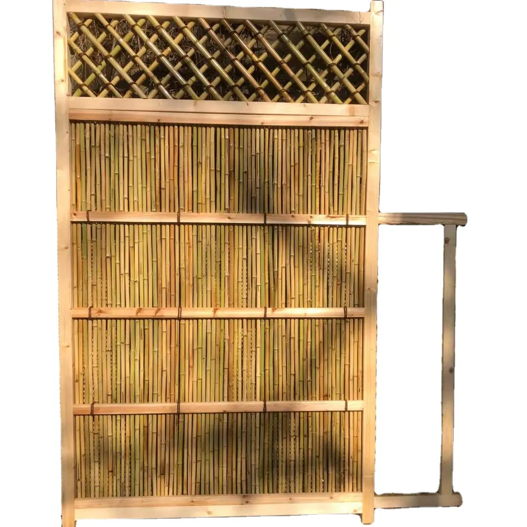 Rolos de cerca de bambu, novo design de fábrica, fonte direta, ecológica, durável, 3 / 4 / 5/6/8ft