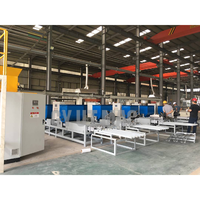 Transpalette en bois américaine multifonction 48*40 cloueuse limon en bois Euro ligne de production de palettes en bois
