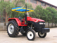 Tractor Agrícola 4x4 Económico de 15Hp, Mini Tractor con Piezas de Maquinaria Agrícola