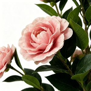 Artificial Camellia <b>Tree</b> Faux Camellia <b>Tree</b> Camellia <b>Tree</b> <b>Potted</b> - Product Image 6