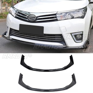 Protector de Parachoques Delantero para Automóvil, Difusor de Labio, Alerón Negro Brillante, Pieza de Modificación para Toyota Corolla 2014-2017, Accesorios para Automóvil - Product Image 1