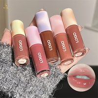 Échantillon Gratuit – Kit de Rouge à Lèvres Végétalien Longue Tenue Mat et Brillant, Hydratant, Teinte Nude, Marque Privée