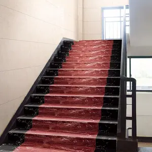 Carrelage d'escaliers antidérapant noir pour escalier, vente en gros, Sri Lanka, rouge, carrelage d'extérieur