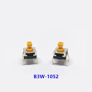 Interruptor táctil de 100% B3W-1052, botón micro a prueba de polvo, impermeable, 6x6x7,3 MM, 2,26n, DIP-4, nuevo y Original