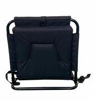 Chaise pliante portable en métal pour tribune de stade IKW avec dossier de soutien – Design moderne, couleur et logo personnalisables pour les événements sportifs scolaires en extérieur