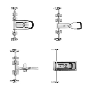 Thép Không Gỉ Hàng Hóa Thanh Tủ Lạnh Xe Tải Cơ Thể Phụ Tùng Phụ Kiện Hộp Công Cụ Ổ Khóa <span class=keywords><strong>Container</strong></span> Ổ Khóa Trailer Phía Sau Cửa Bản Lề - Product Image 2