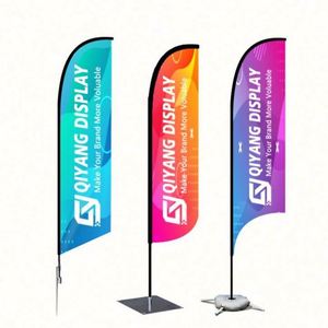 Factory Wholesale <b>Flag</b> Banner Customized Outdoor Polyester Flying Beach <b>Flag</b> Promotional <b>Flag</b> for Exhibition - Product Image 4