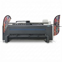 Printer Inkjet I1600 Printer Bendera Satu Sisi 2.05m Mesin Cetak Bendera Format Besar untuk Periklanan