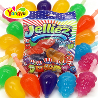 Bonbons liquides en forme de fruits à presser de qualité supérieure, méga mélange de saveurs assorties, sachet, cadeau pour enfants