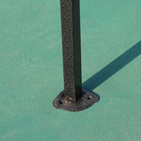 Nouvelle Tente de Plage Pliante Extérieure 3x3 3x4.5 avec Cadre en Acier Imperméable et Parois Latérales de Haute Qualité pour Camping, Sports et Intérieur
