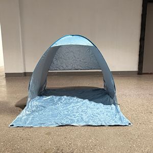 Beach <b>Tent</b> <b>Single</b> Layer 200x180x130 Cm Quick Automatic Opening Sun Protection For Parks Camping Outdoor Use - Product Image 2