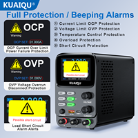 Alimentation CC programmable BORUIDY SPPS-K3010 30V 10A avec affichage de courbe, protection OCP OVP pour laboratoire, recherche et test électronique
