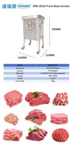 เครื่องบดแตงกวา ขิง กระเทียม พริก เครื่องสับเนื้อ เครื่องบดเนื้อหมูสด เครื่องบดเนื้อวัว - Product Image 2