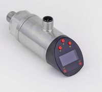 Transmetteur de pression numérique réglable 24VDC en acier inoxydable IP53 avec plage de 0 à 40 MPa pour usage industriel