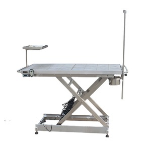 Krankenhaus Electric Lifting Pet <span class=keywords><strong>Dog</strong></span> Robuster Lift Glatte Einfache Bedienung Edelstahl Electric <span class=keywords><strong>Vet</strong></span> Operations tisch für Haustier - Product Image 4