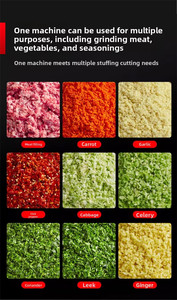 Multifunctional Root <b>Vegetable</b> Cutting Machine Electric Potato Carrot Onion Dicer Slicer Shredder - Product Image 5