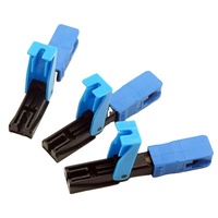 FTTH FTTB FTTX SC UPC Fast Fiber Optic Connector Tool Blue Testers & Tools Model Sc/upc Fast Connector