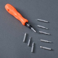Outils de réparation multi-embouts fournis par l'usine avec étui de rangement en plastique pour l'entretien électronique, jeu de tournevis de précision