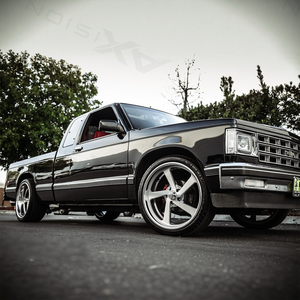 Juego de 2 Ruedas Billet 22x8.5 22x12 24x9 24x12 5x5 6x5.5 con Acabado Pulido y Borde Pulido, Estilo Rally para Chevy C10 Tahoe, Llantas Forjadas - Product Image 4