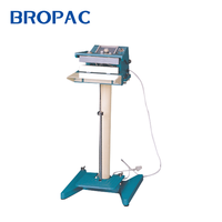 Machine de scellage thermique par impulsion à pédale verticale pour film de sac en plastique modèle direct PFS-D400
