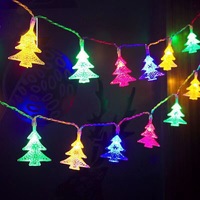 Guirlande lumineuse de Noël en forme de flocon de neige et d'étoile, blanc chaud, multicolore, guirlande féerique, lumières suspendues pour fenêtre, décoration de Noël pour l'arbre et la maison