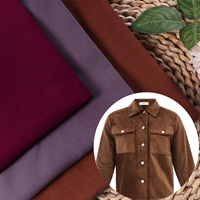 Prix usine petit motif floral meilleure qualité tissu en velours côtelé tissu en velours côtelé ameublement tissu en velours côtelé pour vêtements 21 Wale