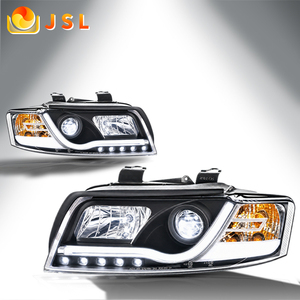 Conjunto de <span class=keywords><strong>Faros</strong></span> Delanteros para <span class=keywords><strong>Audi</strong></span> A4B6, 12V 70W LED, <span class=keywords><strong>Faros</strong></span> de Xenón con Ojo de Ángel, para Modelos <span class=keywords><strong>A4</strong></span> 2001-2004, Modificación - Product Image 1