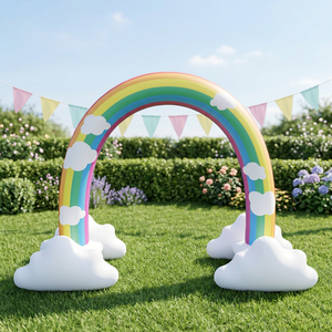 Aspersor de Agua Inflable de PVC Personalizado, Fabricado en Indonesia, Equipo de Aspersión Totalmente Personalizado para Entretenimiento al Aire Libre - Product Image 6
