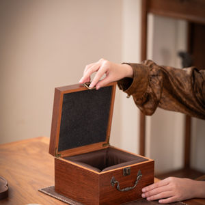 Деревянная полая Подарочная коробка для чайных чашек - Product Image 3