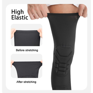 <span class=keywords><strong>Rodilleras</strong></span> de protección de pantorrilla transpirables alargadas al por mayor <span class=keywords><strong>rodilleras</strong></span> deportivas <span class=keywords><strong>para</strong></span> entrenamiento de fútbol - Product Image 3