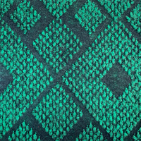 Polyester simple double couleur jacquard non tissé tapis perforé à l'aiguille
