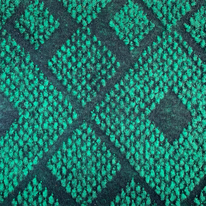 Polyester đơn màu đôi Jacquard không dệt kim đấm thảm - Product Image 4