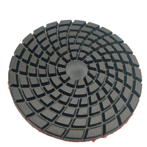 Pabrik langsung Diameter 100mm 4-inci bantalan pengilap berlian alat Resin untuk batu marmer granit pengamplasan pengasah OEM - Product Image 1