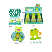 EPT Promotion Articles à 1 $ Jouet Mini Animal Mignon Lapin Cochon Dinosaure Grenouille Jeu d'Eau Lumineux Machine à Lancer les Anneaux Jouet