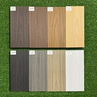 Plancher composite bois-plastique (WPC) pour extérieur, 23 mm, coextrusion 3D, effet bois embossé