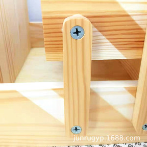 Caja de almacenamiento de madera de tres capas, 30x18x20 cm, con cajones para organizador de cosméticos, uso en escritorio - Product Image 1