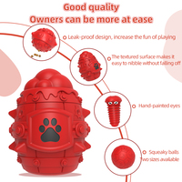 KIMYU KINYU Usine d'origine 2024 NOUVEAU Jouet à mâcher pour chien en caoutchouc naturel personnalisé, mignon, 3D, petit, qui couine, écologique, caoutchouc FDA
