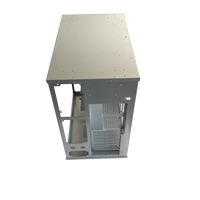 Châssis de serveur de centre de données vert, silencieux, avec refroidissement liquide, rack de serveur, boîte en métal thermolaquée, armoire métallique personnalisée