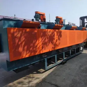 Large capacity mesh belt conveyor furnace production line mesh belt heat treatment furnace production line for sale